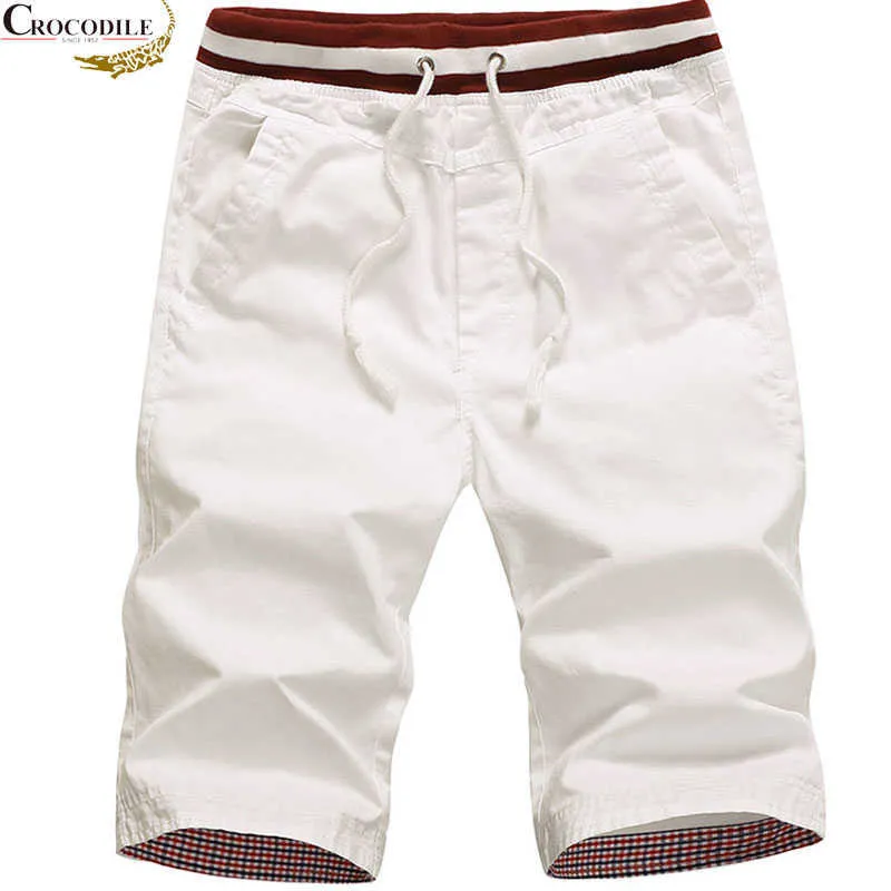 brand Cotton Shorts Men Summer Casual Bermuda Masculina Fitness Boardshorts Fashion Joggers Solid Short SHORTS 210714