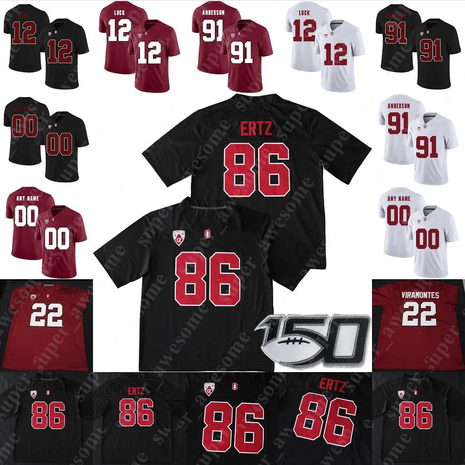 Stanford Cardinal Football Jersey, Personalized Custom College Football