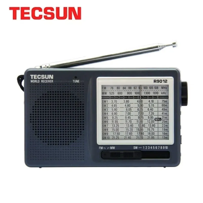 TECSUN R 9012 FM/AM/SW Radio 12 Bands Portable Receiver High