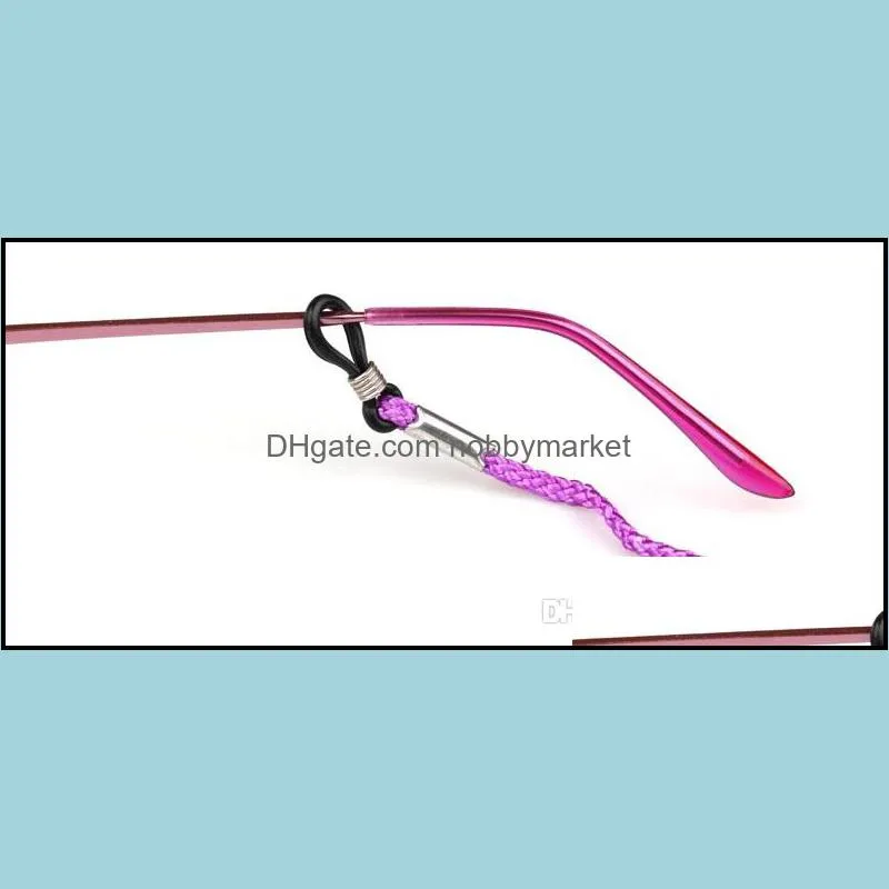 Nylon Eyeglasses Strap Chain Necklace Neck Cord String for Sunglasses Reading Glasses Multicolor Lanyard Holder