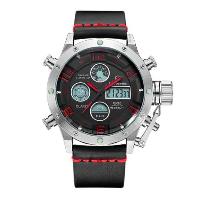 Nouveau vendeur chaud Reloj Hombre Goldenhour Led LED Watch Men Men Oc Casual Army Alarms Sport Quartz Man Wrist Watch 2021 Term