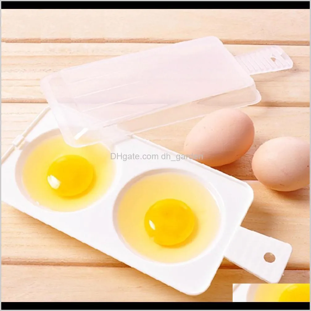 microwave oven two egg poacher sandwich breakfast instant cooker kitchen tool high quality