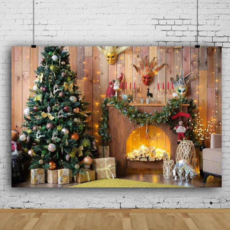 パーティーデコレーションウォールデコレーションメリークリスマスバックドロップポグラフィベビーポートレート装飾詩の背景ハンギースタジオ