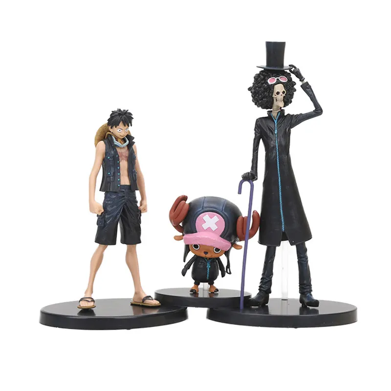 ONE PIECE フィギュアセット One Piece Action Figures: Luffy, Zoro, Nami & More Anime PVC