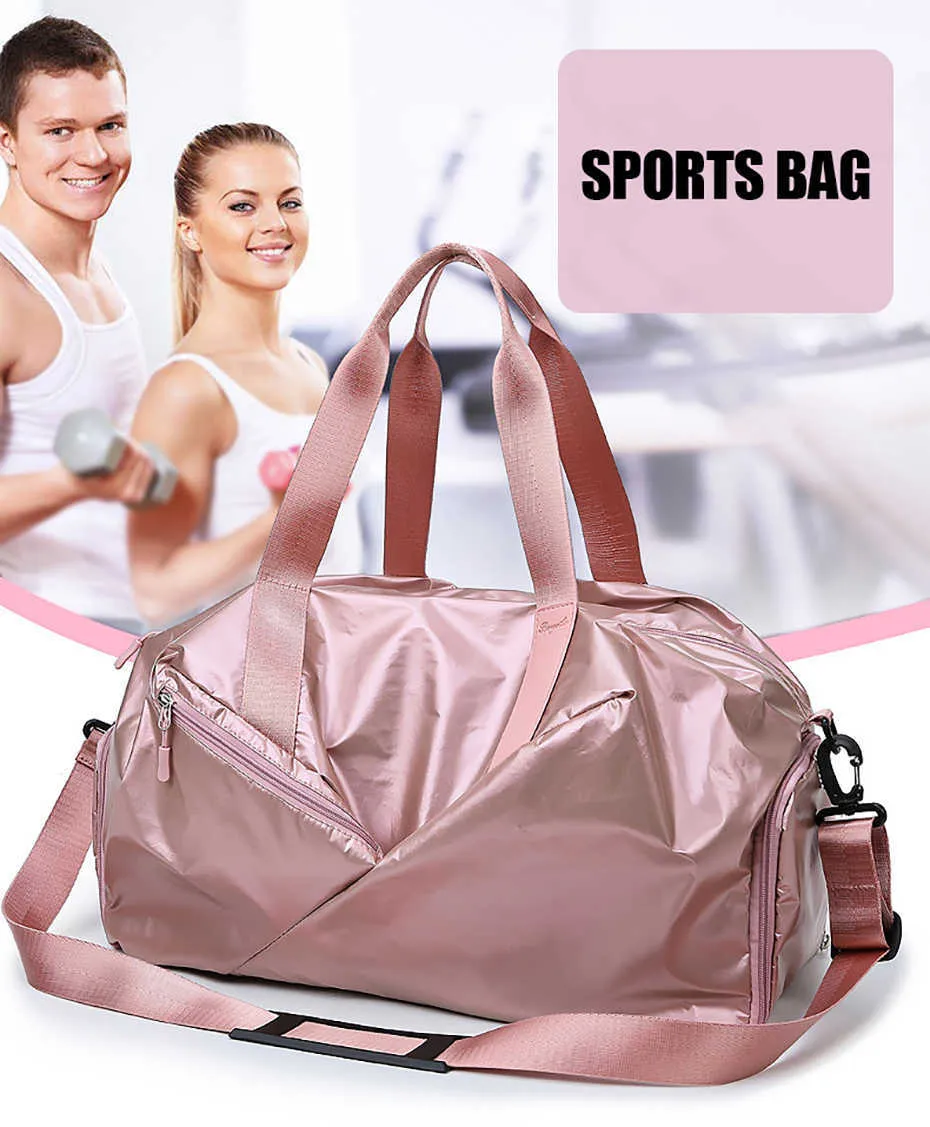 Swimming Bag Waterproof Gym Mat Bag Women Travel Handbags Waterproof Sport Handbags for Fitness Training Yoga Bolsa Sac De Sport002