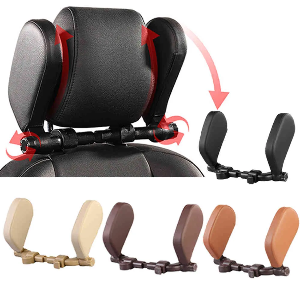 Car Neck Headrest Rest Cushion Support Solution Comfortable Head Pillows For Kids Adults Auto Seat Accessories