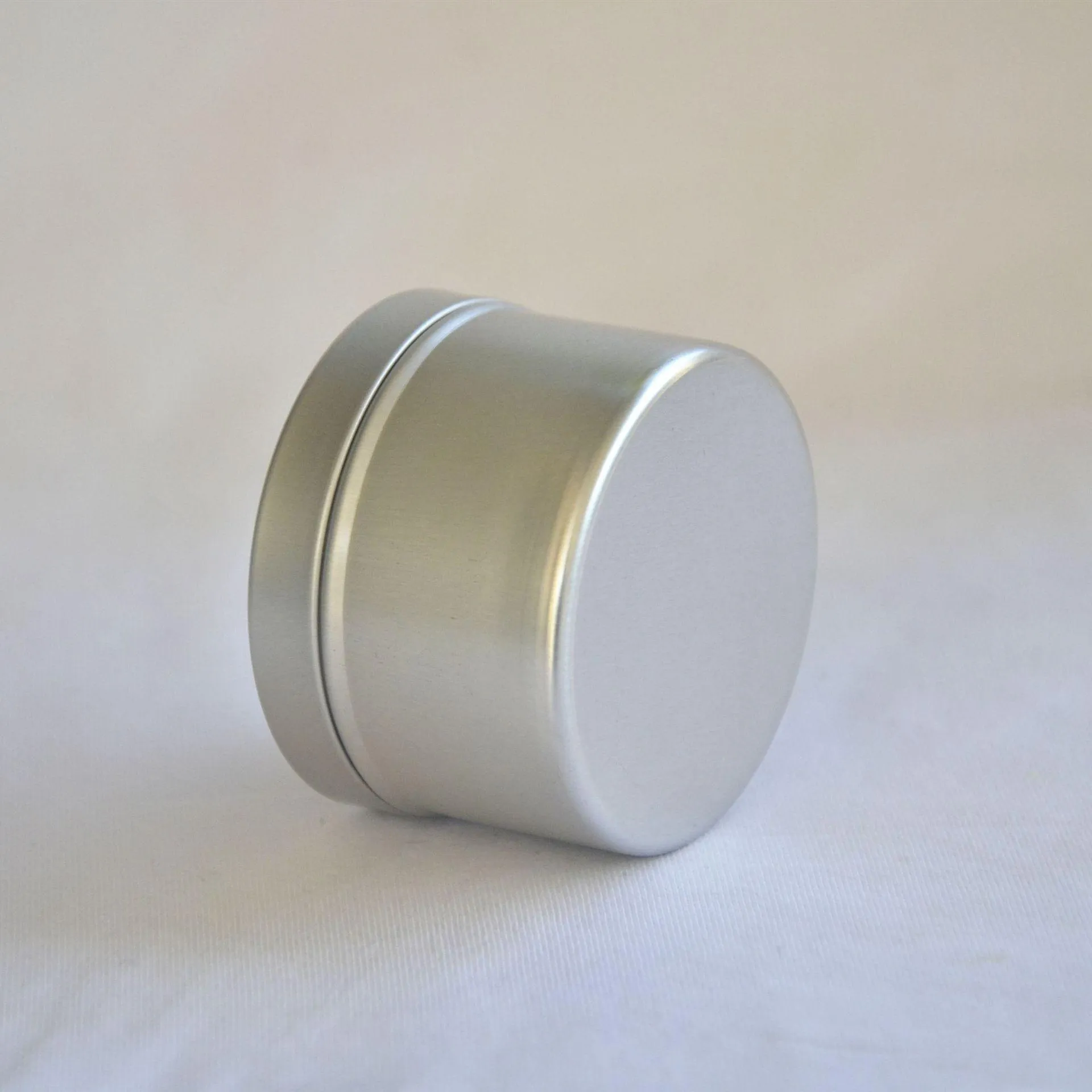 50g empty aluminium cream jars 50ml aluminum tins, metal lip balm container DH7565