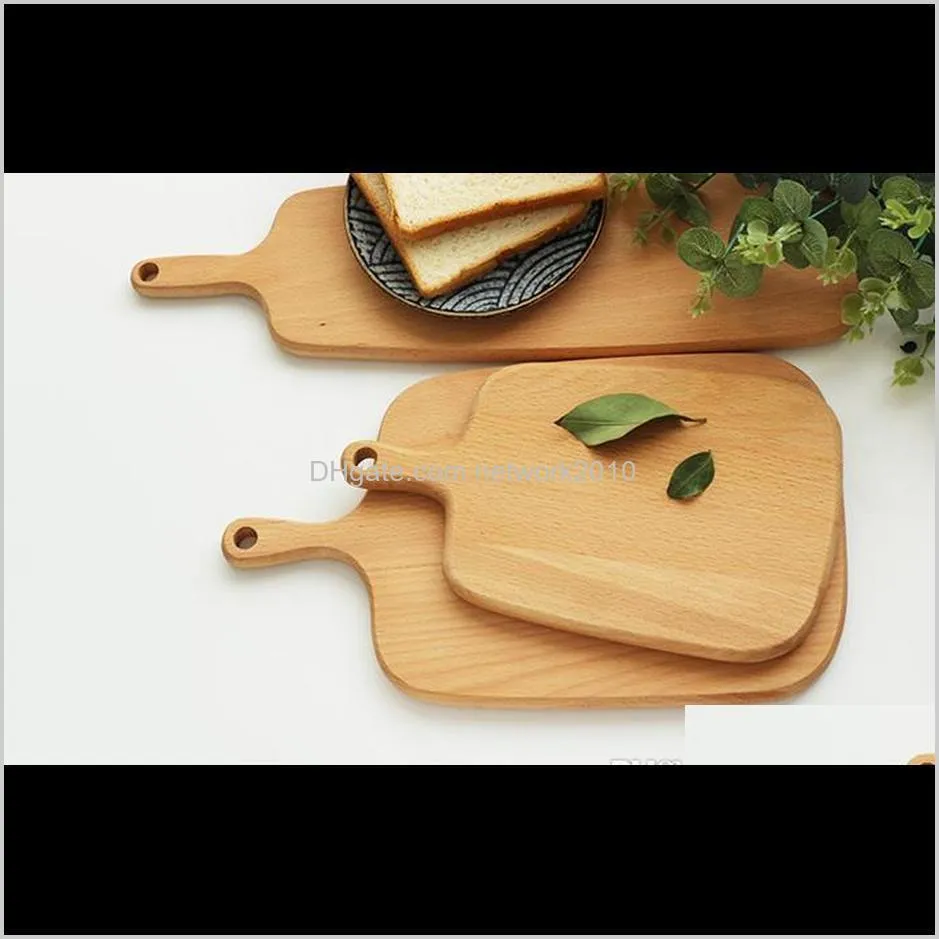 wooden cutting boards fruit plate whole wood chopping blocks beech baking bread board tool no cracking deformation