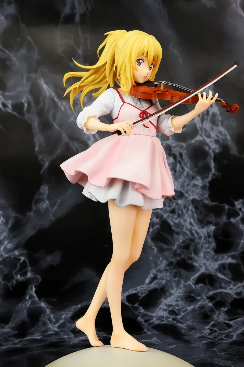 Kaori Miyazono Violin Springtrap Figure 23cm Anime Doll PVC