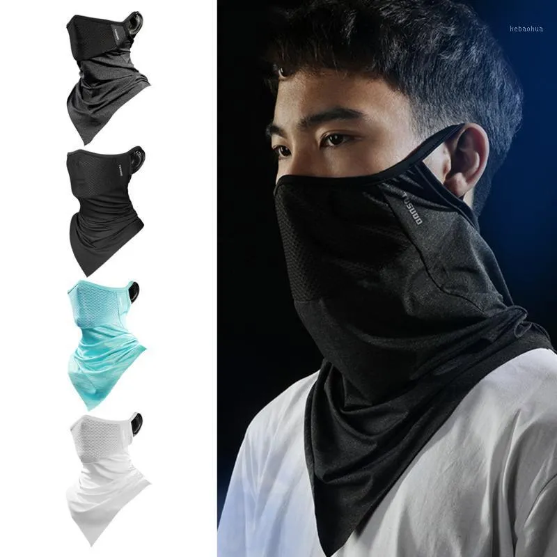 Bandana Mask Cover Neck Warmer Gaiter Bicycle Cycling Ski Tube Scarf Hiking Breathable Masks Print Women Men Winter Caps &