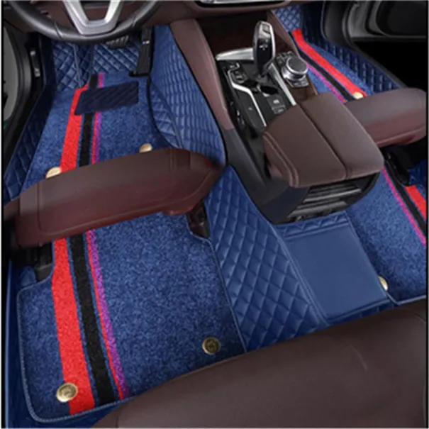 Specialized in the production mercedes-benz glk gl gla gls slk gle slc glc sl mat high quality car up and down two layers of leather blanket material tasteless non-toxic