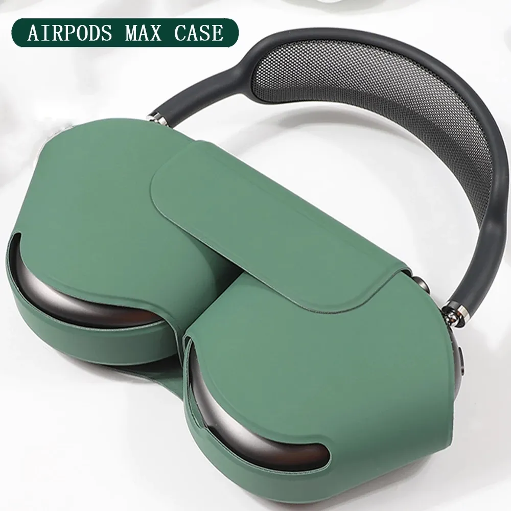 Coque pour AirPods Max, étui en silicone souple, kit de housse pour AirPod  Max Oreillette / Oreillettes / Bandeau, accessoires de protection