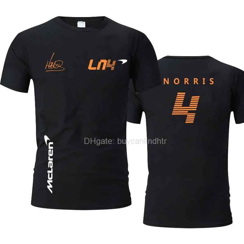 2023 Formula uno Racing Team Moto Tuta da motociclista Lando Norris T-shirt F1 Camicia McLaren Team McLaren T-shirt Jersey 5hj1