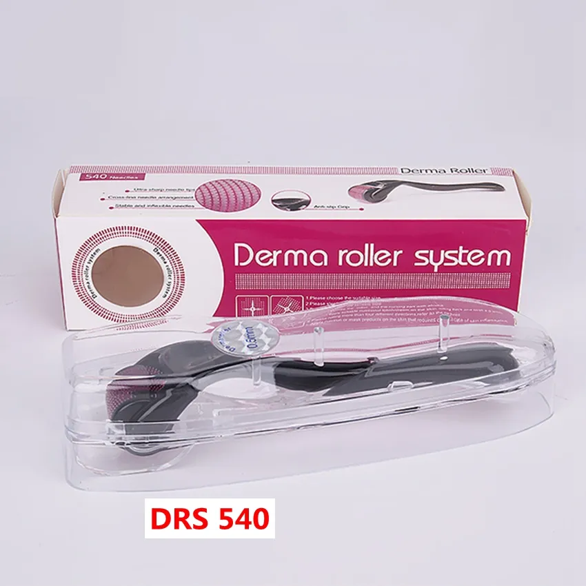 DRS 540 MICRONEEDLE DERMA ROLLER MICRO Igła terapia skóry Odmładzanie trądziku Usuwanie punktów Anti Scar Dermaroller 0.2mm-3.0mm