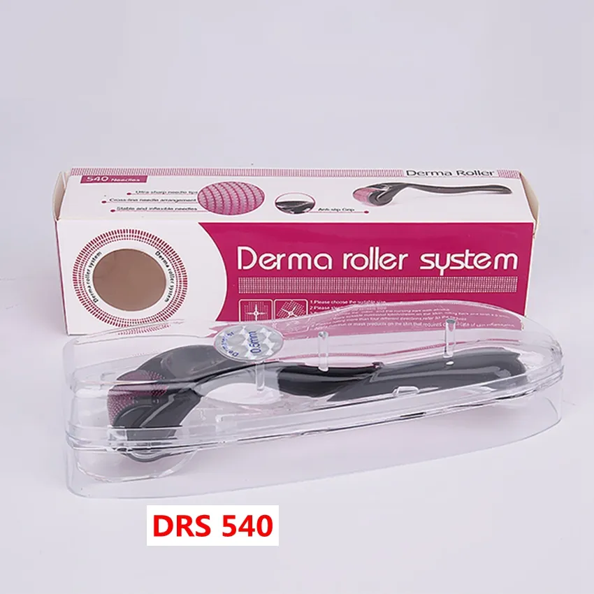 DRS 540 Microneedle Derma Roller Micro Needle Skin Therapy Rejuvenation Acne Spot Removal Anti Scar dermaroller 0.2mm-3.0mm