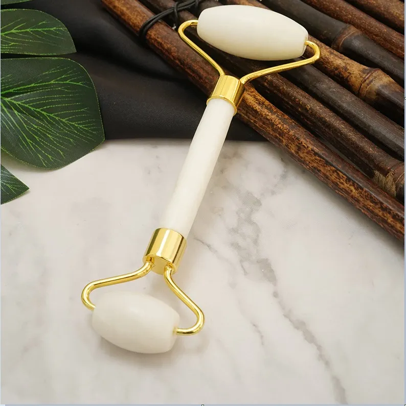 Vit Face Relaxation Tool / Jade Massager Face Stone Double-Head Massage Roller