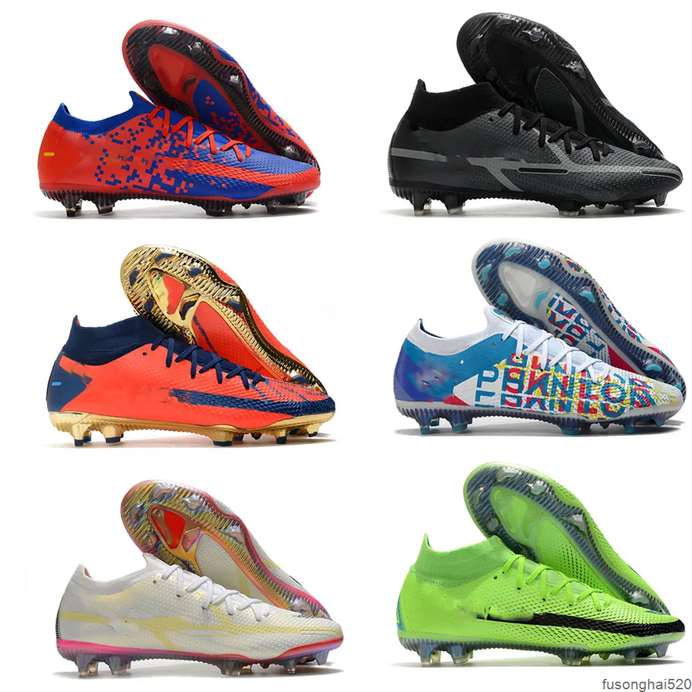 New Mens Phantom GT 2 GT2 Elite FG Soccer Football Shoes Motivation Black Rawdacious Skepta 