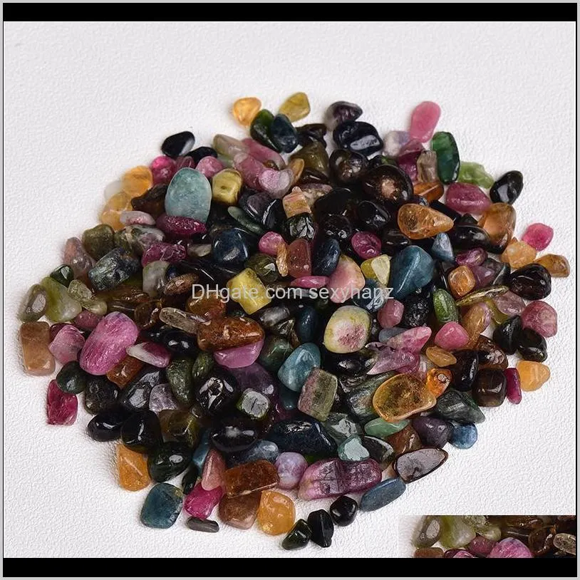 50g natural crystal gravel specimen colorful crystal use home decor garden colorfull aquarium healing energy stone rock qylpqa