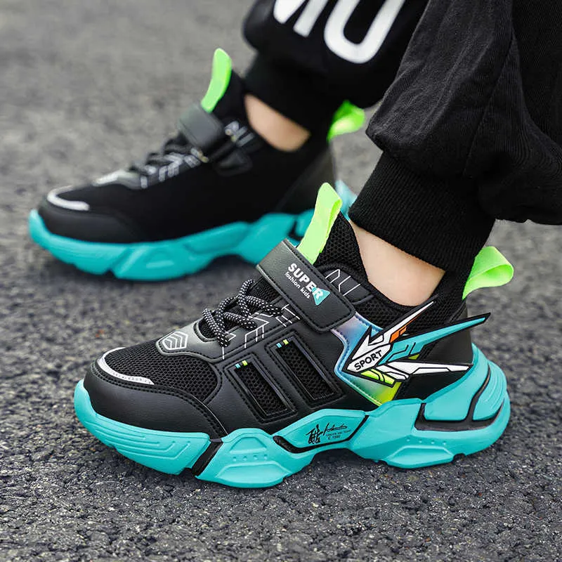 New Children Shoes Comfortable Sports Shoes For Boys Fashion Autumn Sneakers Girls Kids Shoes Boys Running Shoe Chaussure Enfant G1025