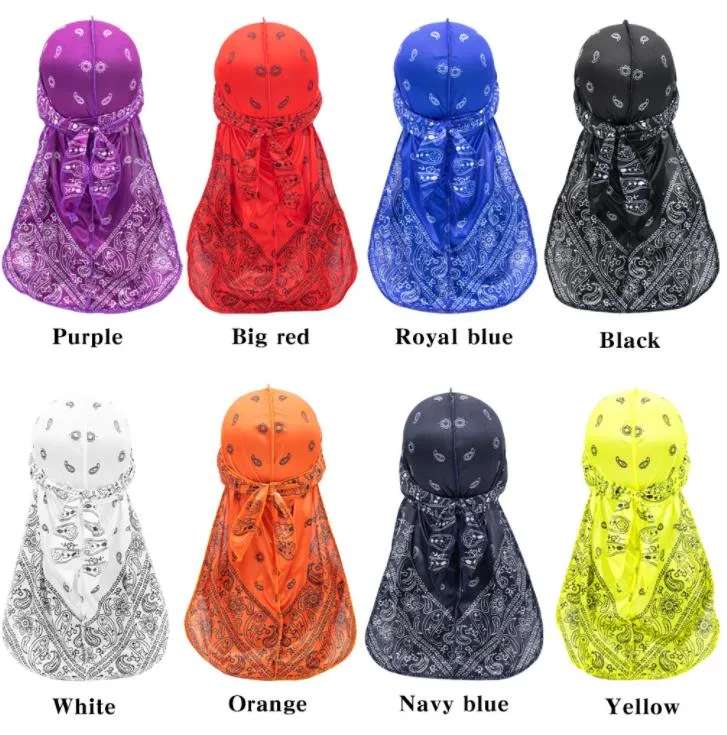 Bandanas Aessoriesbandanas Wraps Hats Scarves Gloves Fashion Aessories Printing Long Tail Bandana Turban Wigs Hip Hop Drop Delivery