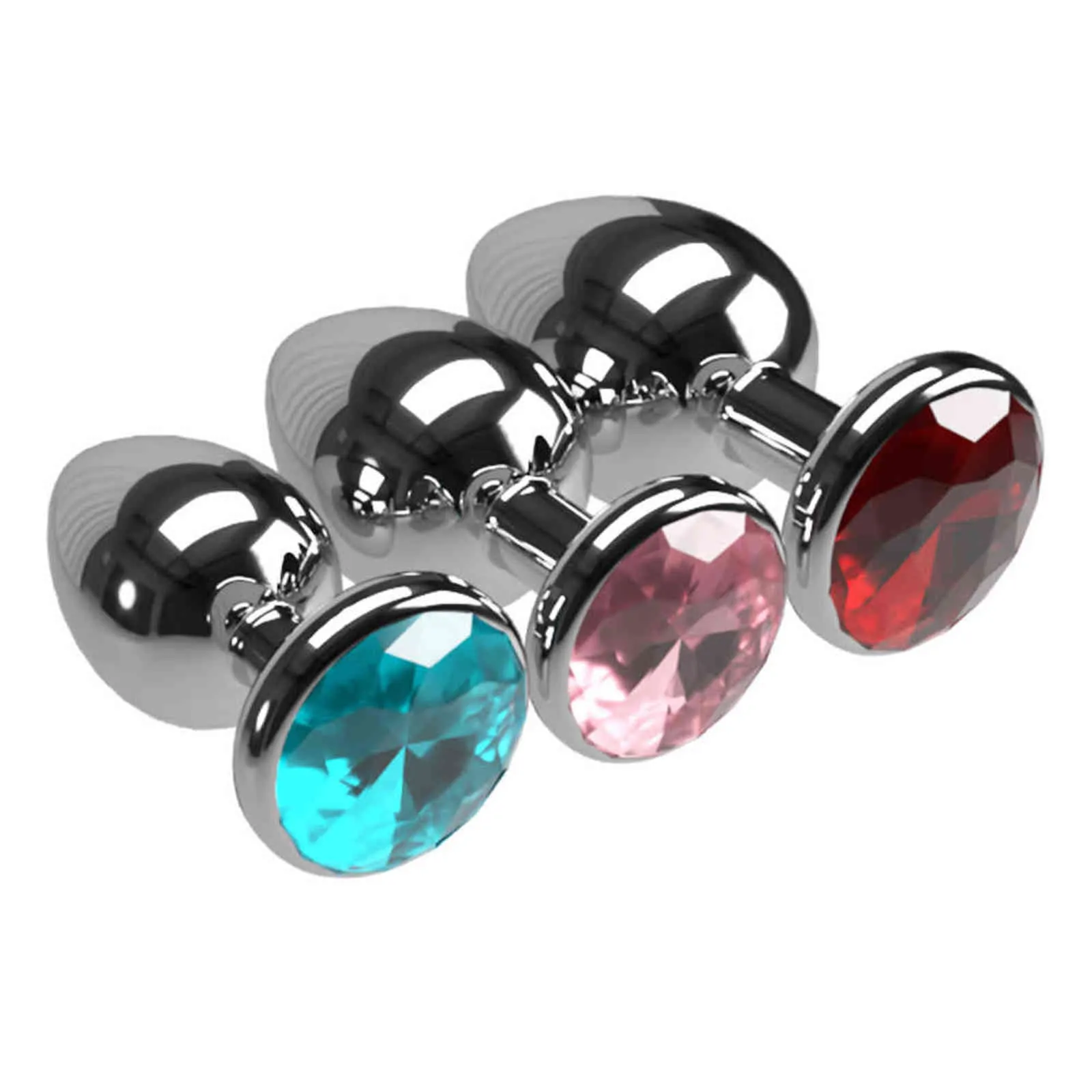 NXY Metal Butt Plug Set With Smooth Metal... From Analtoys, $16.17