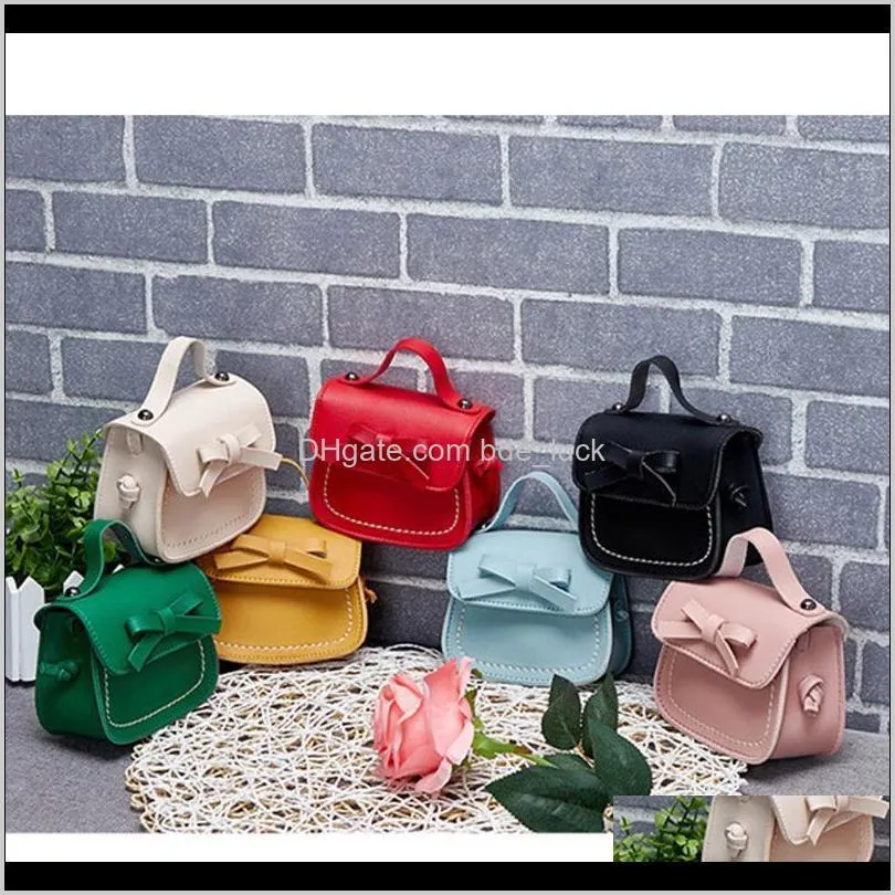 Purse Aessories Baby, Kids & Maternity 7 Colors Est Arrival Children Bowknot Coin Purses Toddler Baby Girls Messenger Princess School Should