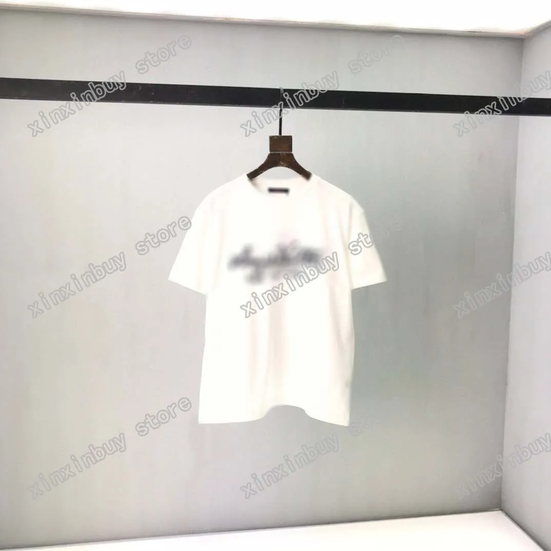 21ss Tasarımcılar Tee pastel sezon naif İmza nakış mektupları Bayan T Shirt itfaiyeci Adam Paris Moda T-shirt Kısa Kollu lüks Tişörtler 05