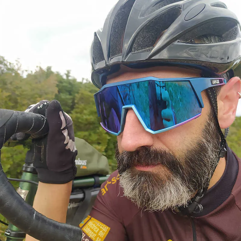 Gafas Polarizadas MTB Para Hombre, Gafas De Ciclismo De Montaña