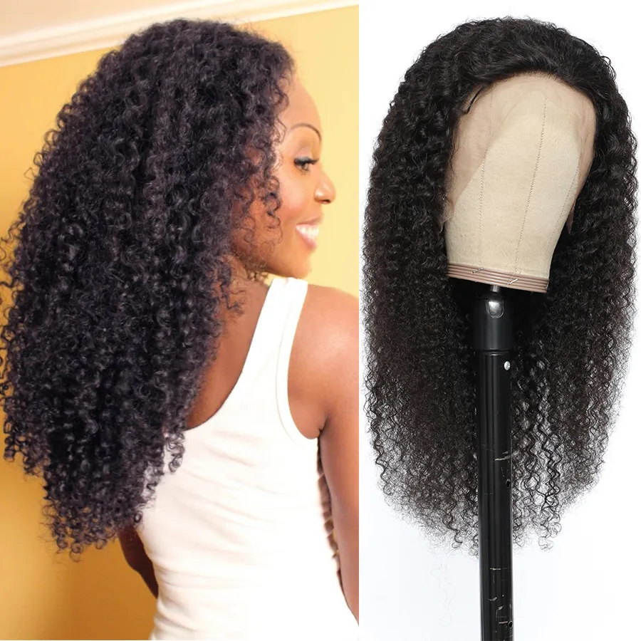 Brazilian Human Remy cabelo transparente peruca para mulheres negras 30 32 36 36 polegadas água profunda onda corporal 4x4 lace frente fechamento peruca reta kinky curly 13x4 perucas frontais