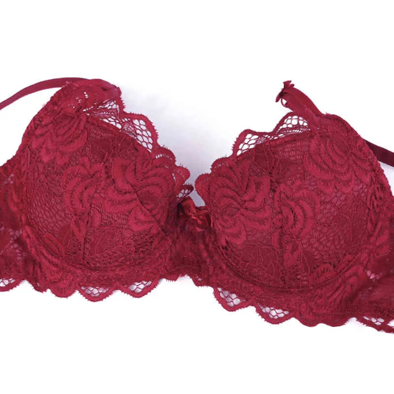 Buy SKA™ Women's Lace and Cotton Bra (Red, Free Size) and Rose Set at