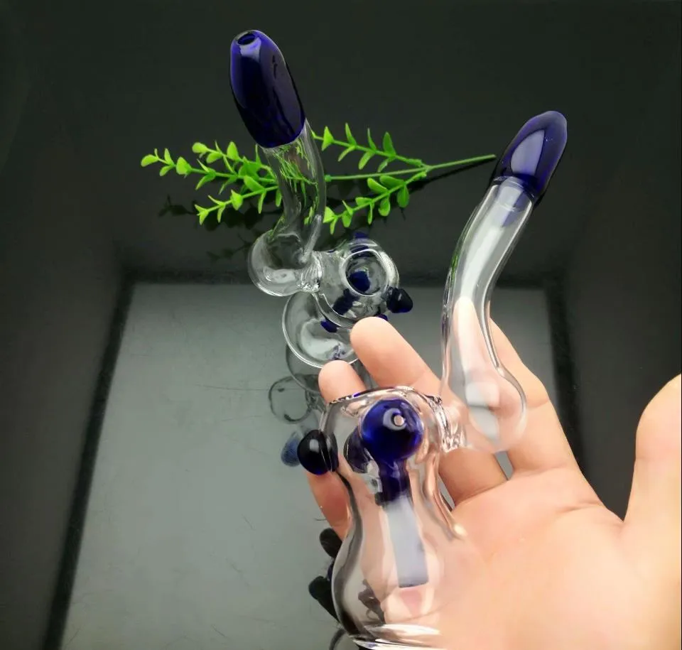 Europe and Americaglass pipe bubbler smoking pipe water Glass bong Hot selling gourd high performance filter