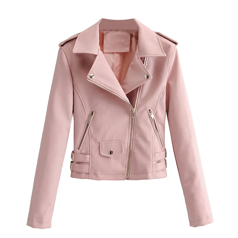 Street Solid Rivets Solid Color Mandarin Collar Outerwear