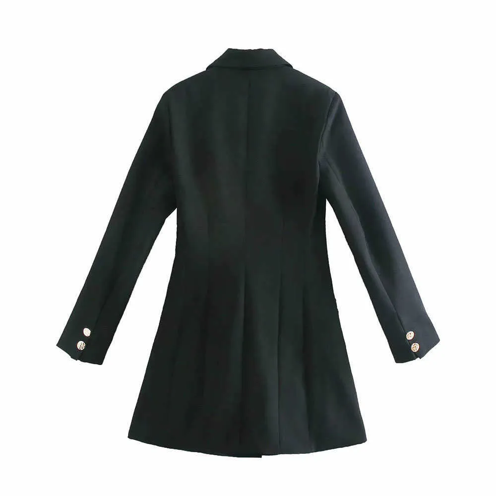 gold blazer dress womens Ásdís Gold Tweed Mini Blazer Dress main image 0