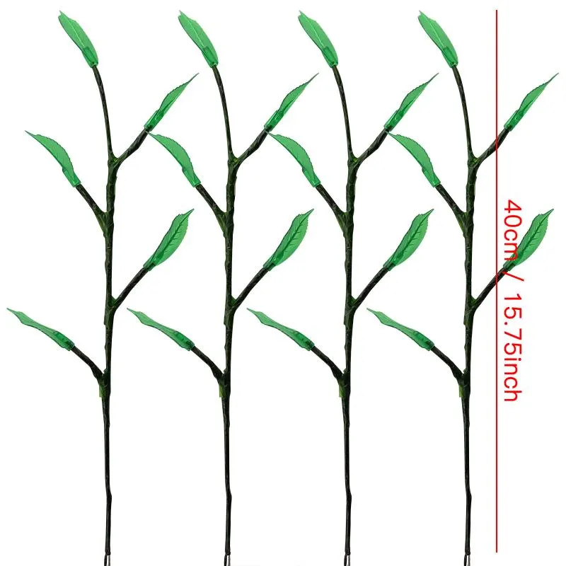 가정 장식 실내 장식 정원 장식을위한 마법의 LED houseplant 인공 식물