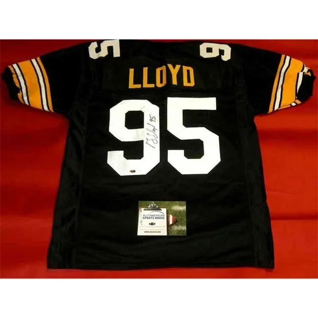 Mitch Custom Football Jersey Mannen Jeugd Dames Vintage 95 Greg Lloyd Aash Zeldzame middelbare school Size S-6XL of elke naam en cijfers Jerseys