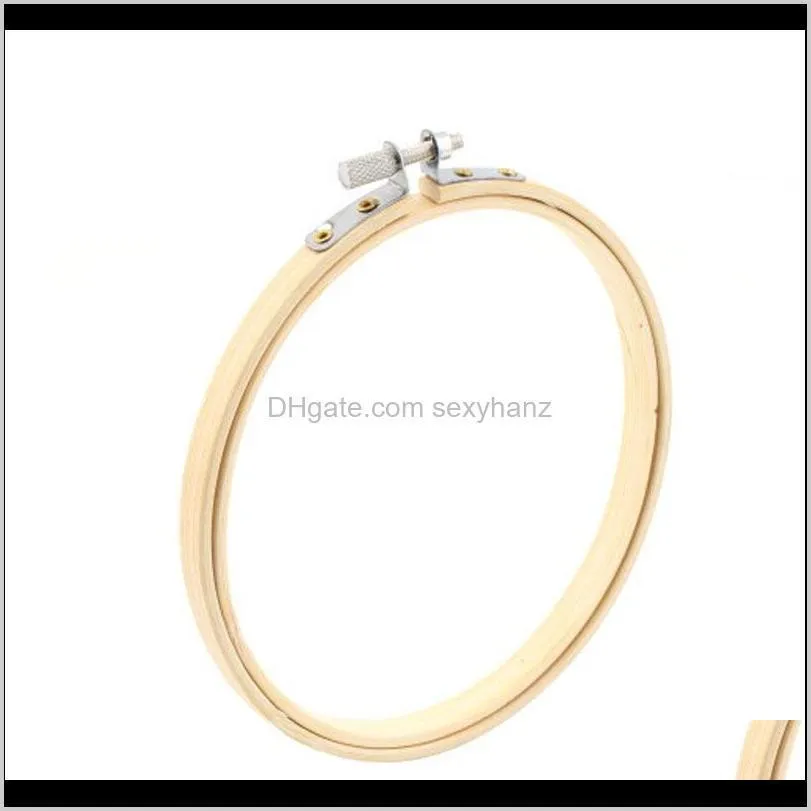 embroidery hoop embroidery hoops wood rings for cross stitch sewing 13cm 17cm 20cm 23cm 26cm 30cm tambour frame hot1