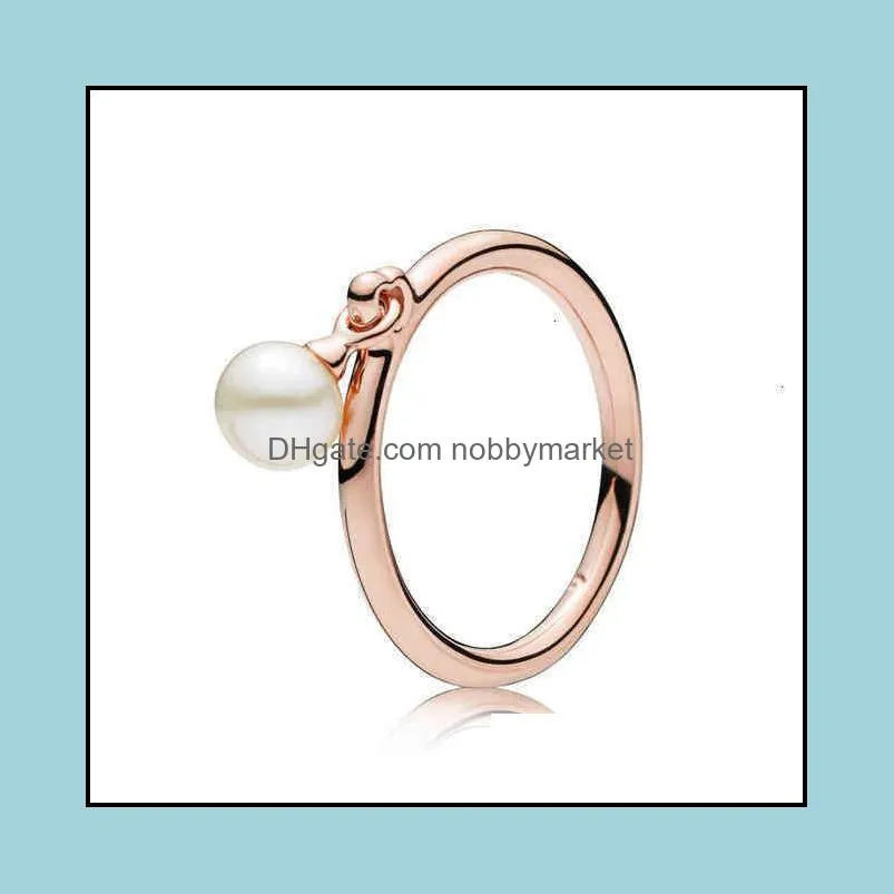 Brand Rings NEW 2021 100% 925 Sterling Silver Rose Gold Shine Love Script Shards of Sparkling Ring for Europe Women Original Fashion