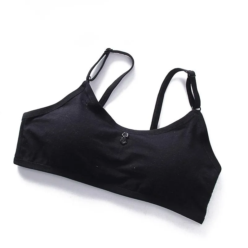 Wireless Cotton Cotton Bra Camisole For Teenage Girls Training Bras For Kids  8 14Y From Lizhirou, $10.48