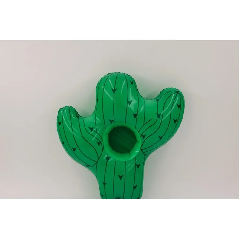 Cactus Cup Holder Plastic Fashion Inflation Floating Beverage Cup Holder Coaster Inflatable Drink Heat Resisting Factory Direct 1 4xlI1