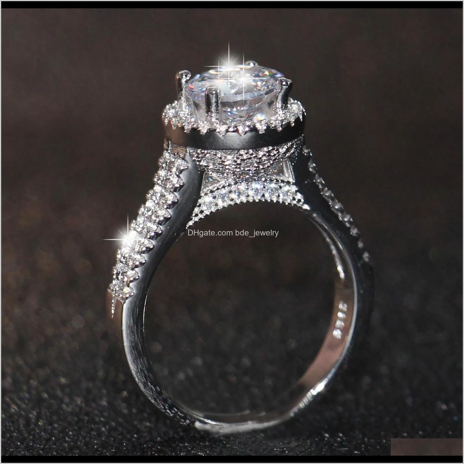 Diamonique on sale bridal sets