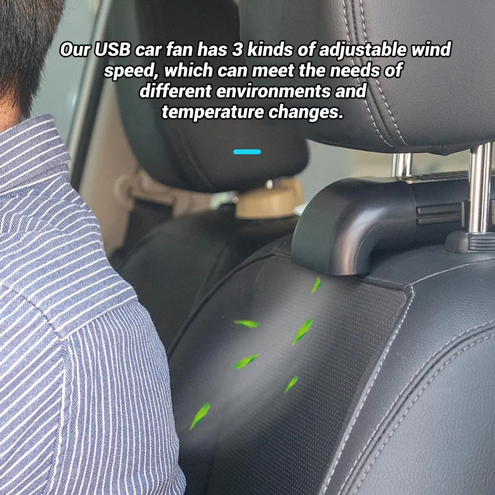 Generic Double ventilateur pour voiture, Accessoires de refroidissement,  360 degrés, 12V à prix pas cher