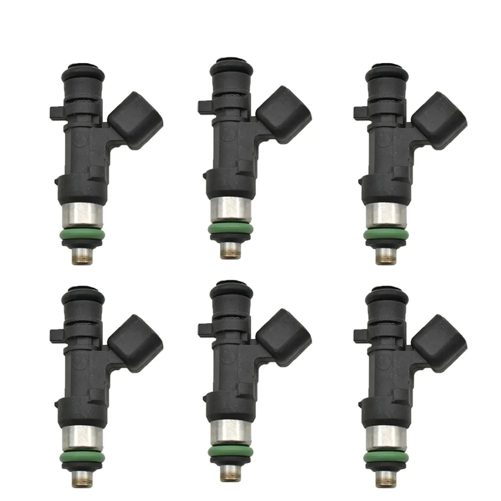 6pcs Fuel Injector Hough Flow Adatto per Chrysler Dodge 2004 2005 2006 2007 2008 2009 2010 # 0280198028 04591986AA
