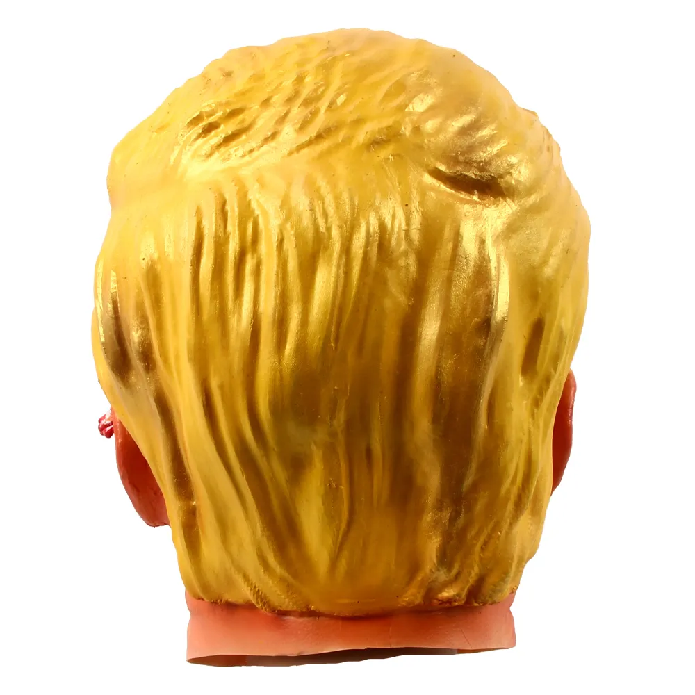 Kostymtillbehör X-Merry Toy Celebrity Donald Trump Mask Halloween Party Carnival Cosplay Kostym Latex Props