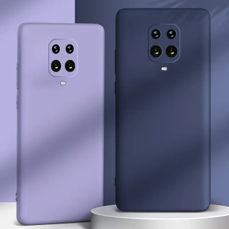 Przypadki do wiercenia Xiaomi X3 ciekły krzemionkowy rękaw z rękawem na rękawie ochronne NFC Redmi Note9Pro, 8T, 8, 7 Pro, Redmi 8a, 9a, 9