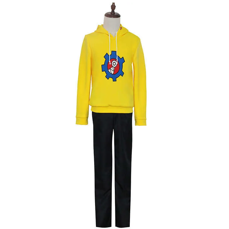 Yellow Hoodie Reki Sk8 Hoodie Jaket Hoodie Reki Sk8 The Infinity