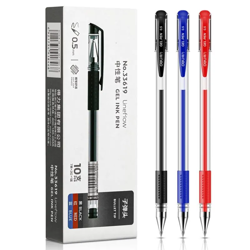 Wholesale Retractable Hybrid Gel Grip Pen With Smooth Writing, 0.5mm