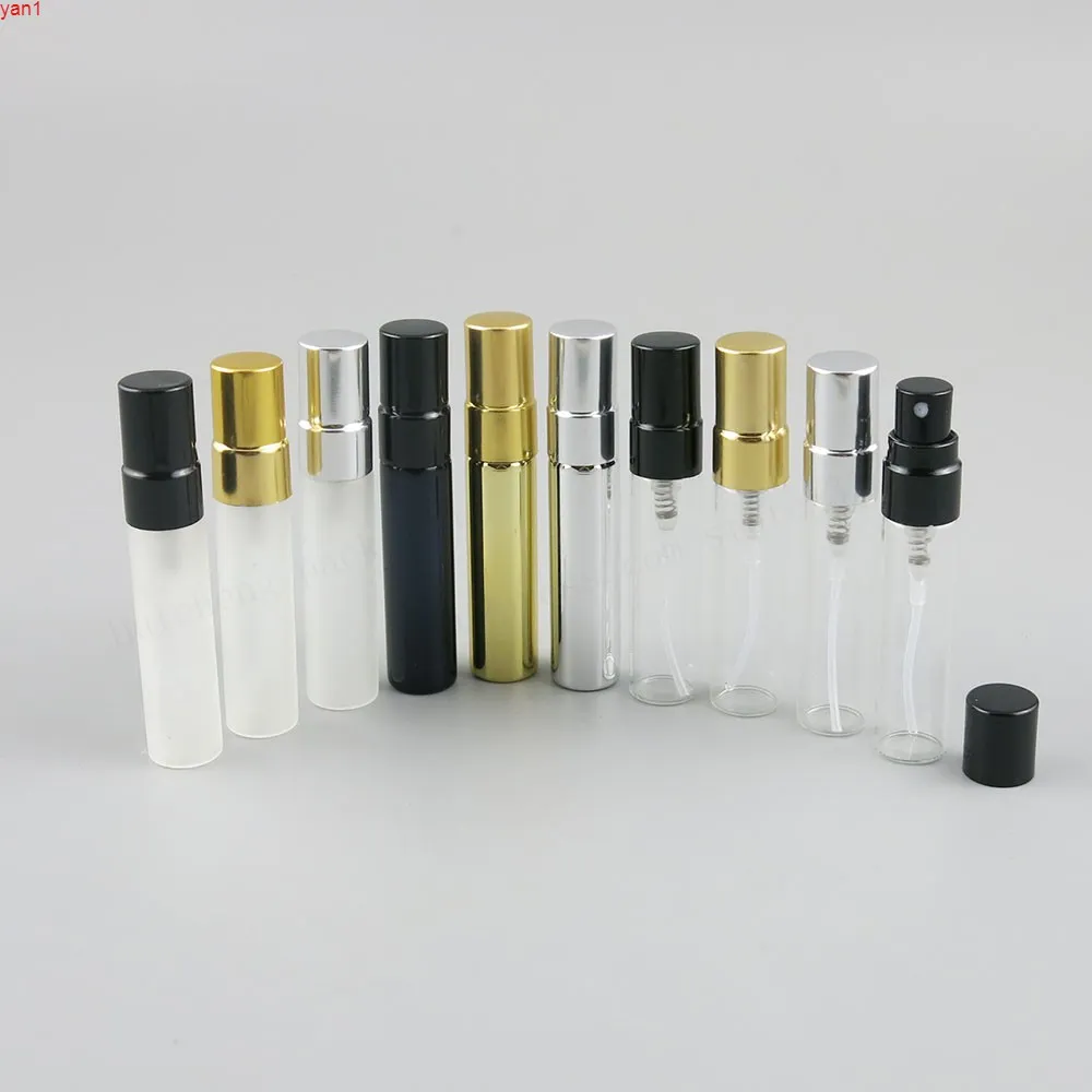 300 x 5 ml Tom resa Mini Atomizer Glasflaska Spray 1 / 6oz Refillerbar Fragrance Parfym Doft Fine Mist BottleHigh Qty