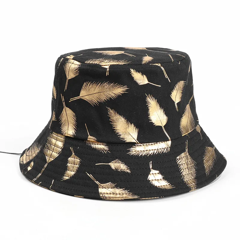 Summer Bucket Hat Fisherman cap women Men Gift wide brim Floral Universal Outdoor Travel Sun beach hats GGA4642