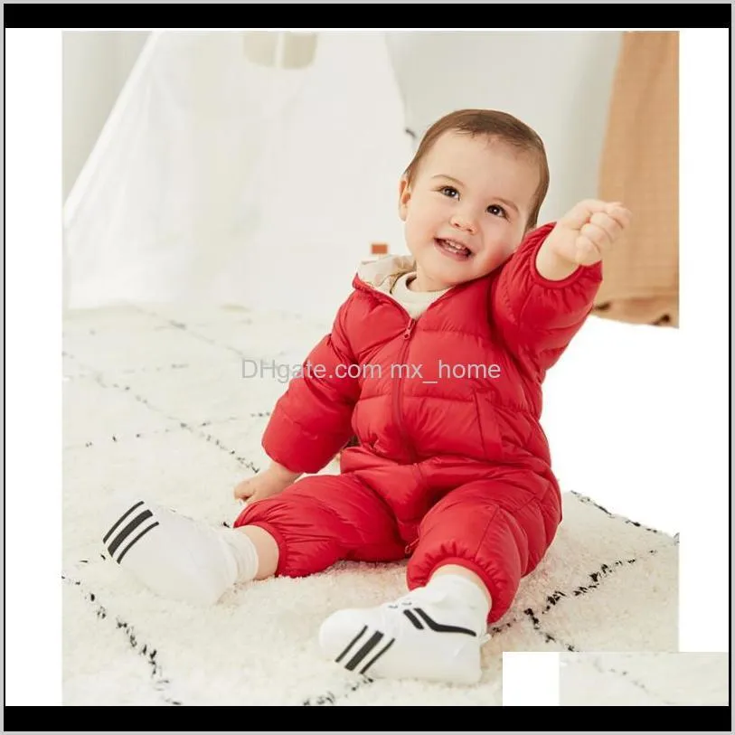 children`s new cute down one-piece clothing for boys and girls 201030