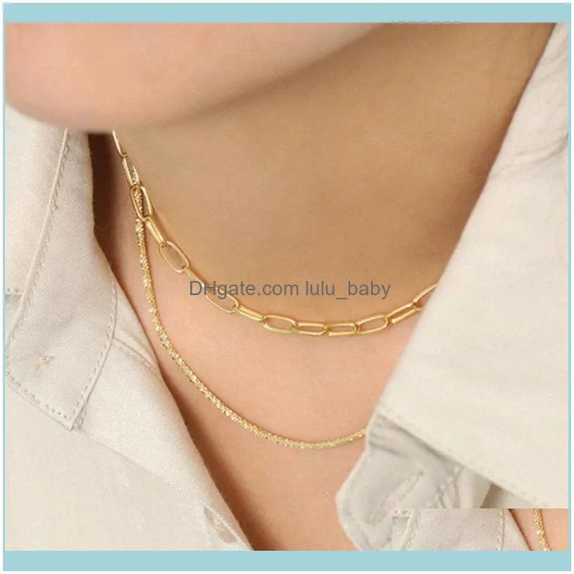 Chains Chain Necklaces Sterling Silver 925 Gift For Women Gold Designer Geometric Cauliflower Necklace Joyas De Plata Fine Jewellery